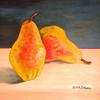 "Pears" -2013 (from the "Pairs" series)
Oil on Board / 8" x 8"
